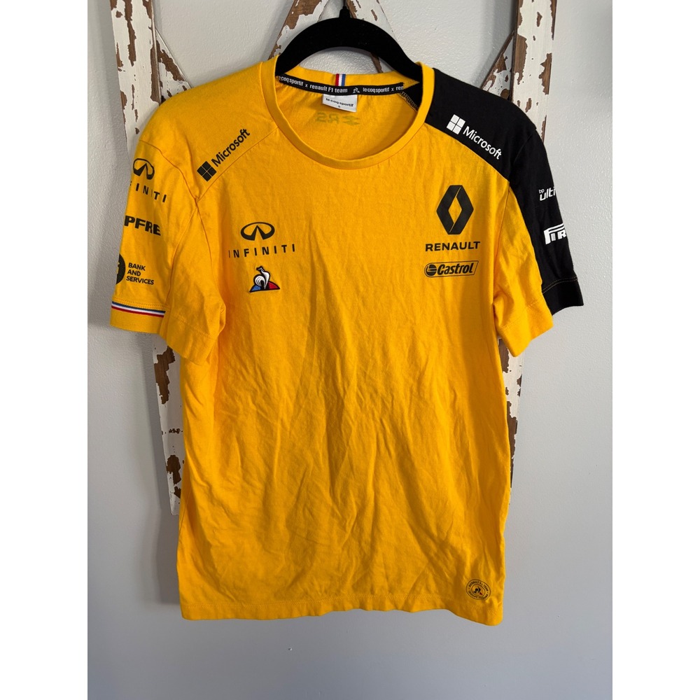 2019 Le Coq Sportif Renault F1 Team sponsor t-shirt size small